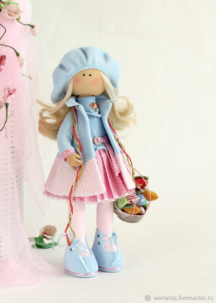  Марта. Кукла текстильная. Большеногая девочка, Интерьерная кукла, Иркутск,  Фото №1