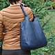 Кожаная сумка -  ' Регби. Осень...". Классическая сумка. Ветюгова Юлия. Ярмарка Мастеров.  Фото №4