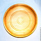 Wooden plate made of cedar wood. 27.3 cm. T12. Plates. ART OF SIBERIA. Online shopping on My Livemaster.  Фото №2