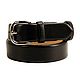 Black leather belt, Straps, Moscow,  Фото №1