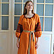 Russian Slavic linen dress ' Sunny'. Costumes3. Kupava - ethno/boho. My Livemaster. Фото №4