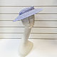 Straw hat of Aset. Color blue. Hats1. Exclusive HATS. LANA ANISIMOVA.. My Livemaster. Фото №6