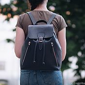 Сумки и аксессуары handmade. Livemaster - original item Women`s leather backpack 