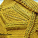 Вязаное платье "Gold". Платья. YuliaLace. Ярмарка Мастеров.  Фото №6
