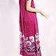 Marika - hand painted silk Dress. Dresses. BATIK&STYLE. Online shopping on My Livemaster.  Фото №2