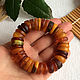 Bracelet from solid Baltic amber, 43 g. Bead bracelet. Mark Amberstein, sale amber products. My Livemaster. Фото №6