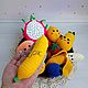 Set of knitted fruits (10 pcs.). Play sets. KnitOK. My Livemaster. Фото №5