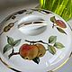 Винтаж: Емкость для горячего Royal Worcester, фарфор, позолота, Англия. Тарелки винтажные. Светлана Воробьева. Ярмарка Мастеров.  Фото №6