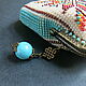 Coin holders: a coin purse made of beads with a colored ornament. Coin boxes. SilkArt Tatyana. My Livemaster. Фото №5