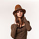 Шляпа Krown. Шляпы. Ellen Timoshenko (exist). Ярмарка Мастеров.  Фото №4