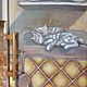Роспись холодильника Уютный очаг, Декор, Москва,  Фото №1