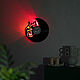 Order Wall clock with led light from the album Rock. Vinyl Record Lights. Livemaster. . Backlit Clocks Фото №3