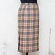 Burberry plaid skirt, wool, lined. Skirts. EverSpring. Dresses and coats.. Online shopping on My Livemaster.  Фото №2