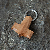 Украшения handmade. Livemaster - original item Hammer of Thor (Mjolnir) made of ash. Handmade.