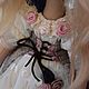 Текстильная интерьерная кукла Кити. Портретная кукла. Галина Кузнецова. Интернет-магазин Ярмарка Мастеров.  Фото №2