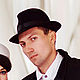 Men's classic Fedora hat. Color black. Hats1. Exclusive HATS. LANA ANISIMOVA.. My Livemaster. Фото №4