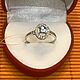 Серебряное кольцо с природным танзанитом и микро цирконами. Кольца. OLVIKSOL JEWELRY STORE. Ярмарка Мастеров.  Фото №6