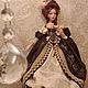Коллекционная интерьерная статичная кукла "Амелия". Интерьерная кукла. MarinaLav. Ярмарка Мастеров.  Фото №6