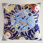 Для дома и интерьера handmade. Livemaster - original item Pillow: Art Pillow decorative devan 40h40. Handmade.