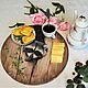 Round serving board for serving pizza, cheese, slicing, Cutting Boards, Frolovo,  Фото №1