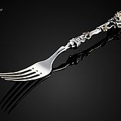 Посуда handmade. Livemaster - original item Fork Lynx. Handmade.