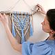 Заказать Панно макраме. Macrame Vibes. Ярмарка Мастеров. . Элементы интерьера Фото №3