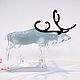 Interernaya figurita de vidrio de color de reno Vaadin. Figurines. In Glass. My Livemaster. Фото №6