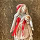 Кролик с куклой, 21 и 17 см, продаются одним лотом. Интерьерная кукла. Tatiana Saveleva. Ярмарка Мастеров.  Фото №4