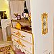 Мебель для кукол типа Барби (масштаб 1:6). Мебель для кукол. Екатерина. Кукольная миниатюра. Ярмарка Мастеров.  Фото №6