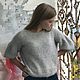 Пуловер* Норочка*. Пуловеры. Татьяна Ипполитова (bugulmatatar). Ярмарка Мастеров.  Фото №4