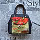 Denim bag for girls 'Maki'. Clasp Bag. inspiration. Online shopping on My Livemaster.  Фото №2
