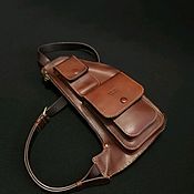 Сумки и аксессуары handmade. Livemaster - original item Backpack leather. Handmade.