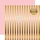 В наличии! Лист 30х30 Gold Foil Stripe Light Pink от Echo Park, Бумага для скрапбукинга, Зеленоград,  Фото №1