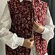 Жилет двухсторонний из фланели. Жилеты. Boho. Ярмарка Мастеров.  Фото №5