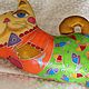 Pillow toy CAT. Pillow. arkensoie Silkyway. Online shopping on My Livemaster.  Фото №2