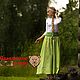Floor-length skirt ' spring freshness'. Skirts. Slavyanskie uzory. Online shopping on My Livemaster.  Фото №2