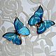 transparent butterfly earrings blue gift shop epoxy resin jewelry shop to buy jewelry gift earrings photo epoxy jewelry buy gift jewelry transparent crystal resin
