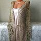 Order Hand-knitted openwork cardigan 'Zolotinka'. hand knitting from Galina Akhmedova. Livemaster. . Cardigans Фото №3