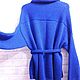 Кардиган женский вязаный теплый васильковый цвет. Кардиганы. AccessoriesWool мягко и комфортно. Ярмарка Мастеров.  Фото №8