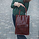Order Women's leather brown bag (leather women's bag). migotobags. Livemaster. . Classic Bag Фото №3