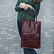 Заказать Сумка женская кожаная коричневая (сумка кожаная женская). Migoto_bags. Ярмарка Мастеров. . Классическая сумка Фото №3