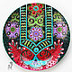Декоративная тарелка "Шафран" восточный стиль, Тарелки декоративные, Краснодар,  Фото №1