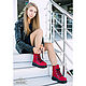 Felted shoes the Color of love!, Boots, Dnepropetrovsk,  Фото №1