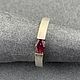 Кольцо с рубином 0,44 ct с эффектом шелка внутри. Кольца. AMG. Ярмарка Мастеров.  Фото №5