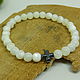 Order Pearl bracelet with cross. Selberiya shop. Livemaster. . Bead bracelet Фото №3