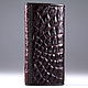 Ключница из кожи крокодила IMA0259VK5. Ключницы. CrocShop товары из экзотической кожи. Интернет-магазин Ярмарка Мастеров.  Фото №2