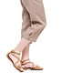 Beige Capri pants made of 100% linen, Pants, Tomsk,  Фото №1