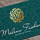 Логотип (вензель) дизайнера одежды Malena Fashion, Вывески, Москва,  Фото №1
