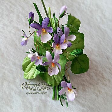 Зарезервировано!!!ФИАЛКИ КЁНИГСБЕРГА. ЦВЕТЫмания (FLOWERmania). Цветы и флористика ручной работы - Ярмарка Мастеров Цветы и флористика ручной работы. Ярмарка Мастеров - ручная работа Зарезервировано!!!ФИАЛКИ КЁНИГСБЕРГА. Handmade.