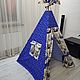 Вигвам с пиратами. Синий вигвам, Вигвам, Ейск,  Фото №1